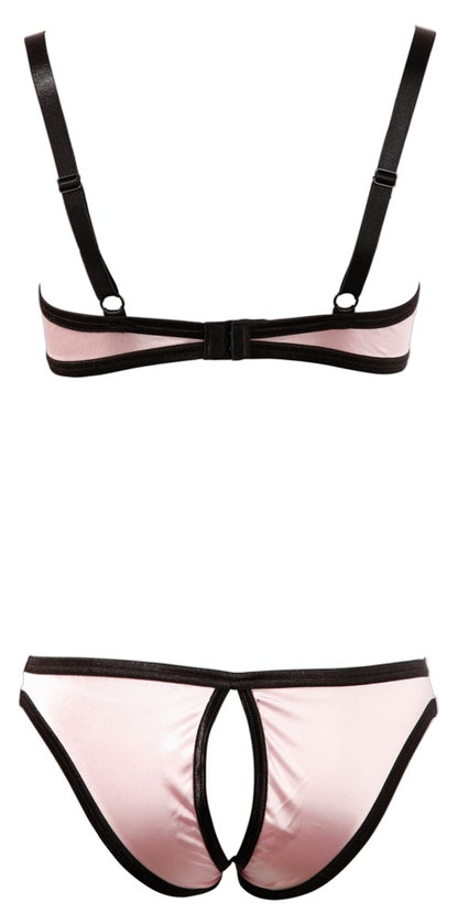 COTTELLI Hebe-Set aus Satin, Rosa
