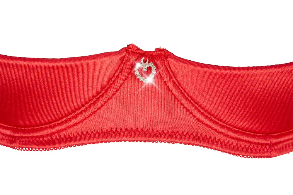 COTTELLI Hebe-Set mit Strapsgurt, Rot