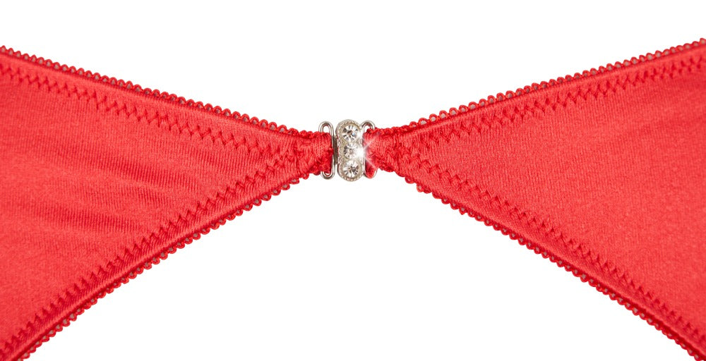 COTTELLI Hebe-Set mit Strapsgurt, Rot