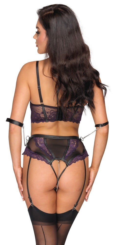 Cottelli Bondage-Set mit Longline-Hebe und Handfesseln