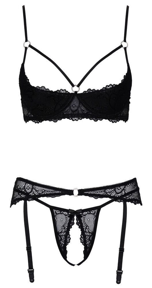COTTELLI Hebe-Set mit Glitzerringen, ouvert