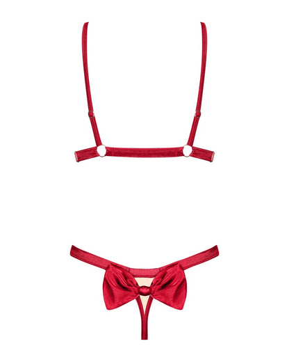 OBSESSIVE Soft-BH-Set in Rot, offene Cups