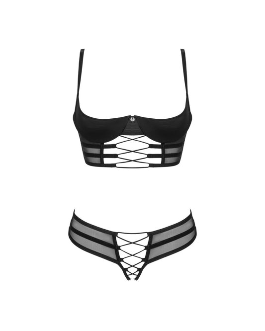 OBSESSIVE Longline-Hebe-Set, ouvert