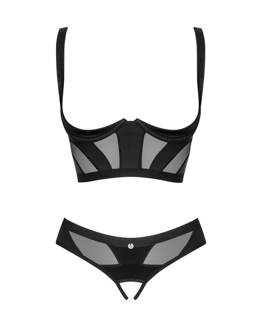 OBSESSIVE Longline-Hebe-Set mit Slip