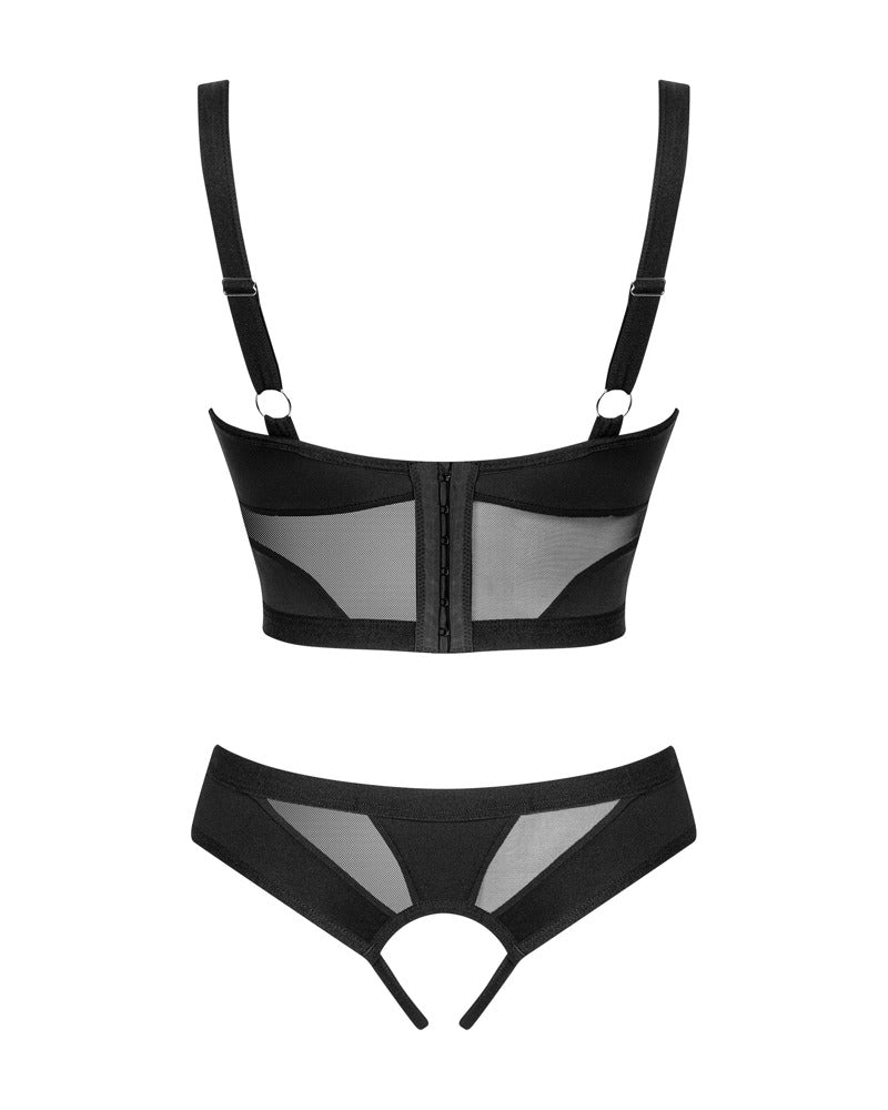 OBSESSIVE Longline-Hebe-Set mit Slip