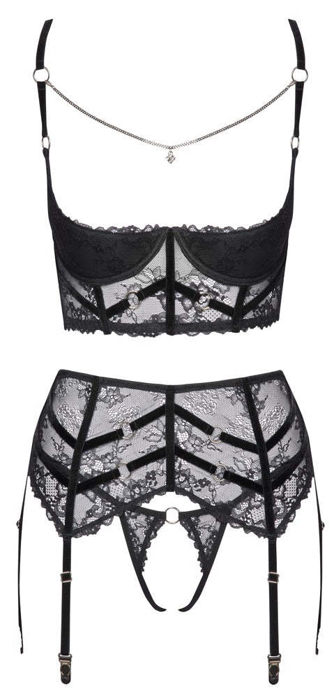 COTTELLI Longline-Hebe-Set mit Ringen, ouvert