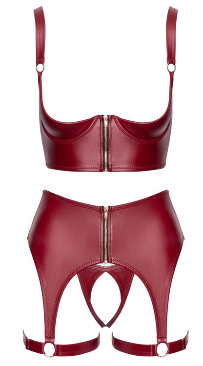 COTTELLI Hebe-Set in Bordeaux, Mattlook