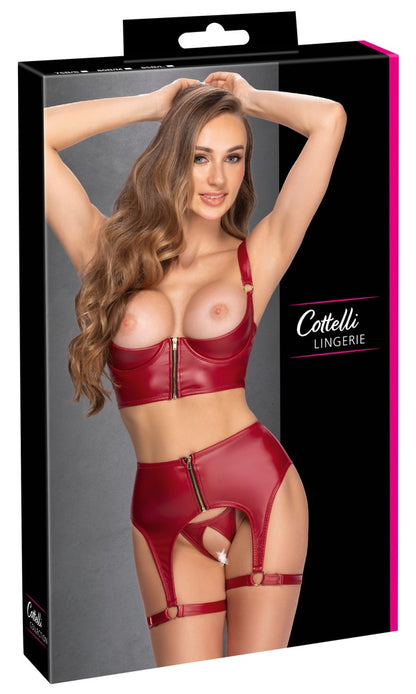 COTTELLI Hebe-Set in Bordeaux, Mattlook