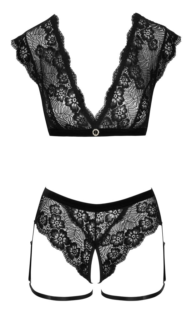 COTTELLI Top-und-Slip-Set, ouvert