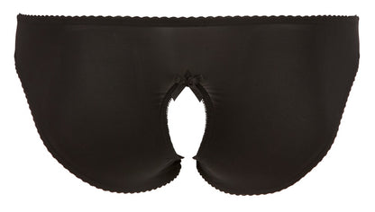 Cottelli Slip ouvert mit Spitzeneinsätzen