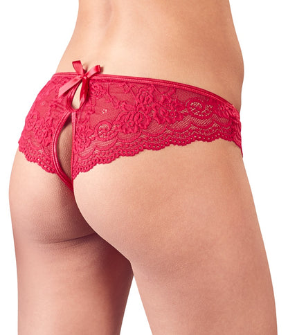 COTTELLI Spitzen-Slip ouvert, Rot