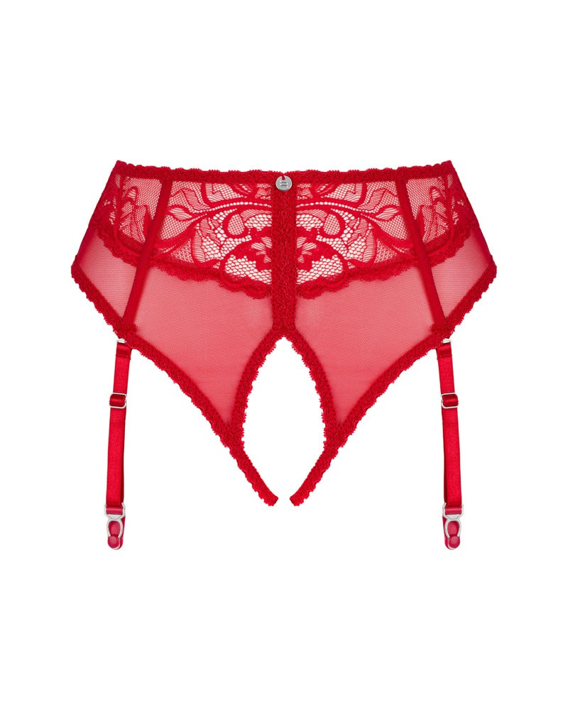 OBSESSIVE Slip aus Spitze in Rot