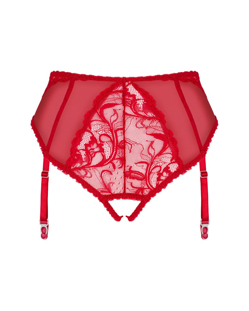 OBSESSIVE Slip aus Spitze in Rot
