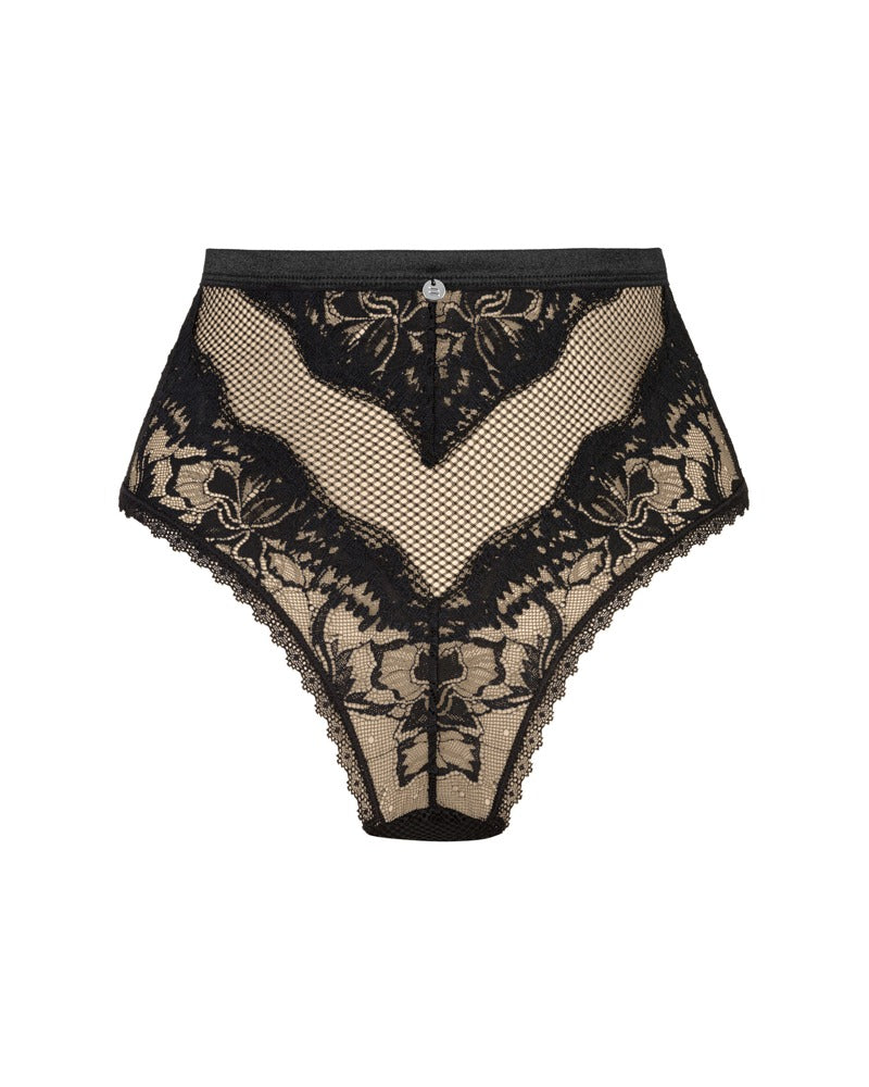 OBSESSIVE Slip aus Spitze, schwarz