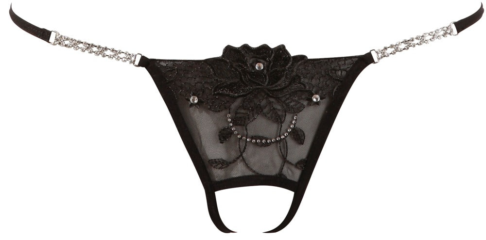 COTTELLI String mit Strass, ouvert