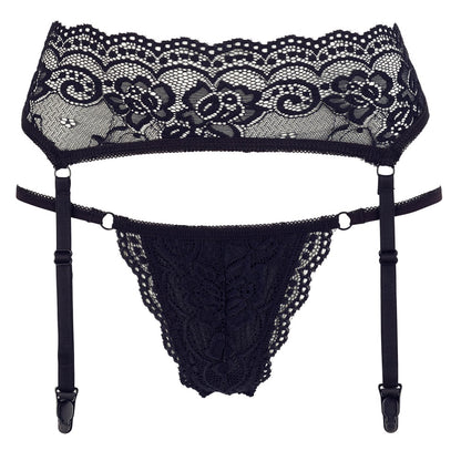 COTTELLI Strapsgurt-und-String-Set