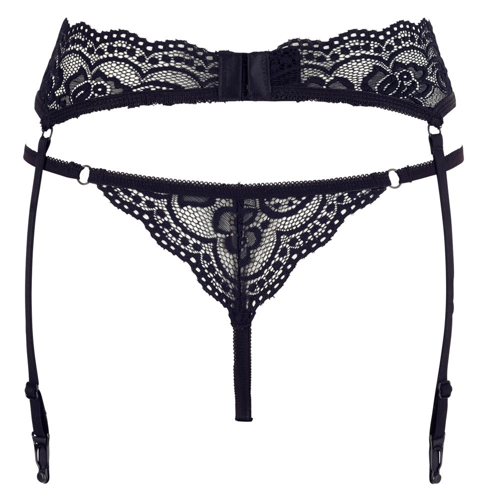 COTTELLI Strapsgurt-und-String-Set