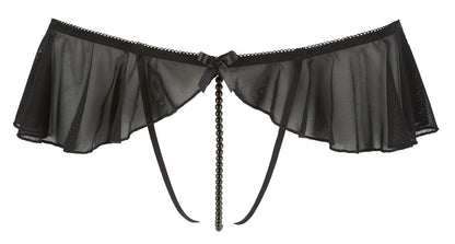 COTTELLI String mit Volants und Perlenkette