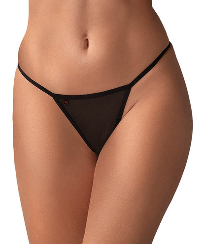 OBSESSIVE String mit Stickerei