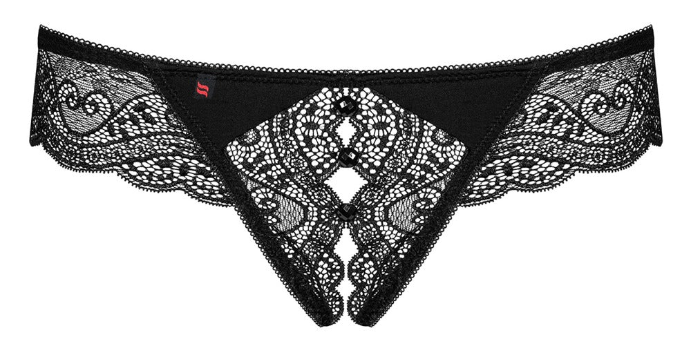 OBSESSIVE Riostring aus Spitze, ouvert
