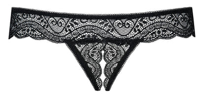 OBSESSIVE Riostring aus Spitze, ouvert