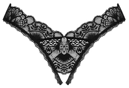OBSESSIVE Riostring aus Spitze, offen