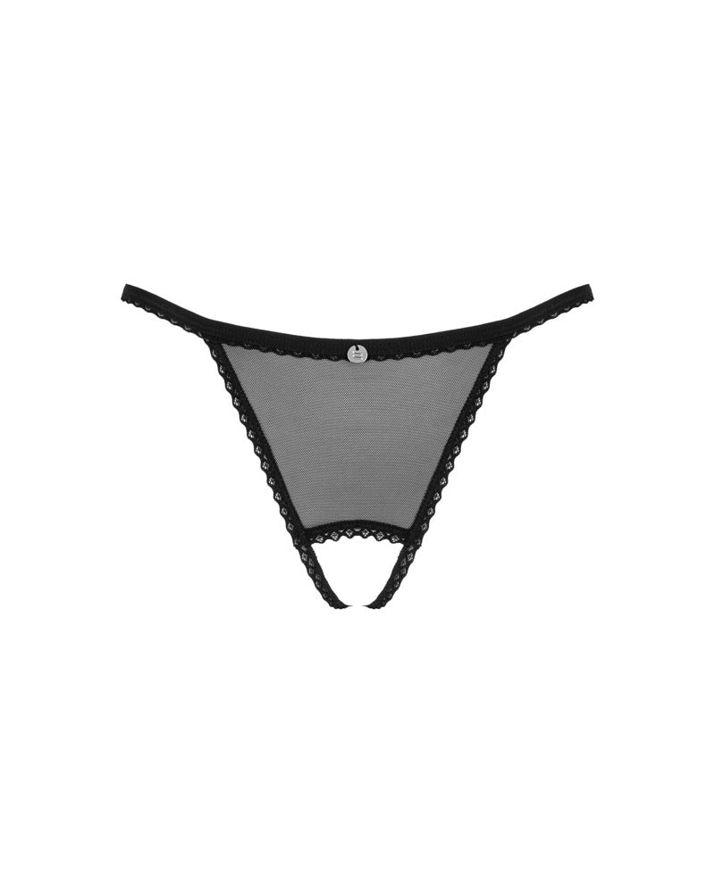 OBSESSIVE Ouvert-String aus Tüll