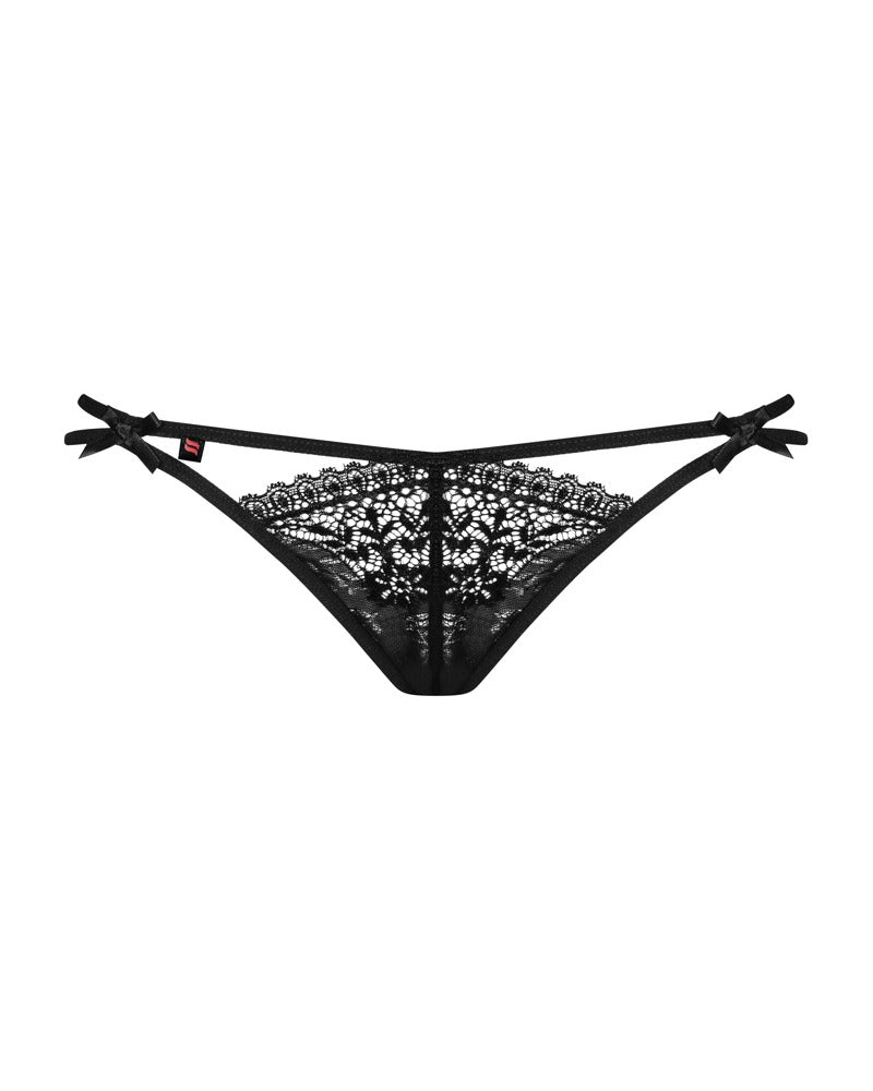 OBSESSIVE String mit Doppelbund