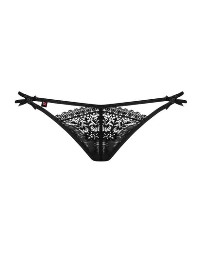 OBSESSIVE String mit Doppelbund
