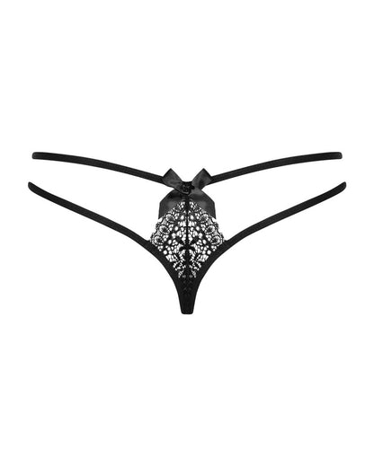 OBSESSIVE String mit Doppelbund
