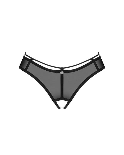 OBSESSIVE Ouvert-String mit Silber-Detail