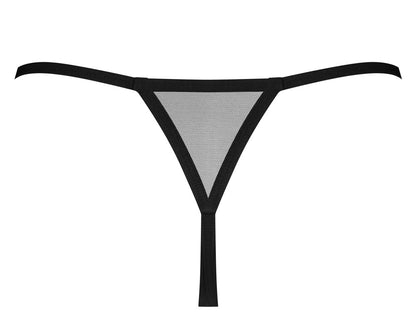 OBSESSIVE Riostring mit Strass, transparent