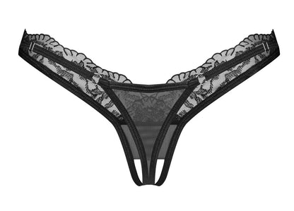 OBSESSIVE Ouvert-String mit Spitze
