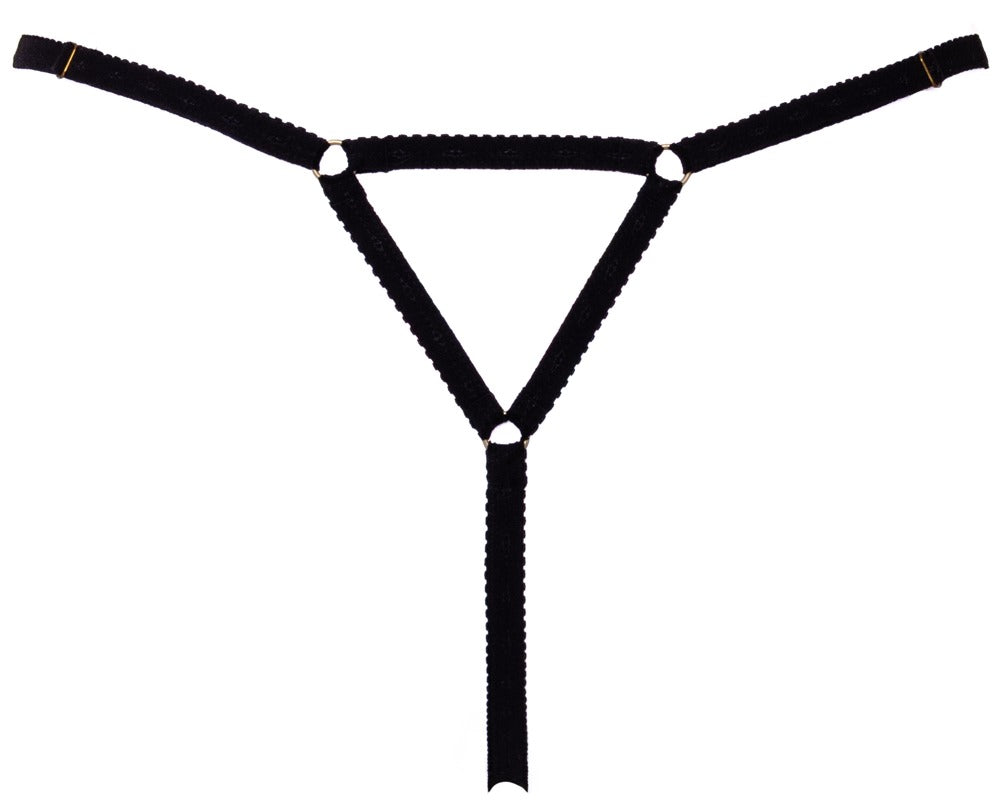 COTTELLI Schmuckstring mit Strass-Blüten