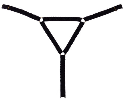 COTTELLI Schmuckstring mit Strass-Blüten