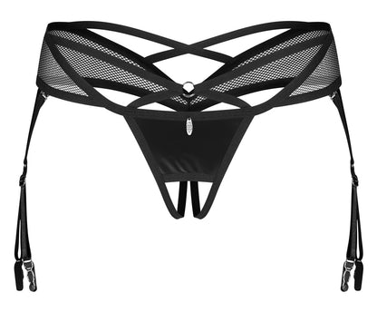 OBSESSIVE Straps-String, Wetlook & Netz