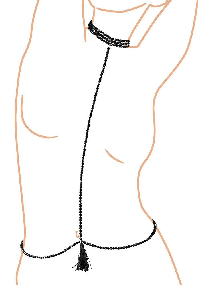 Cottelli Halsband mit Bikinikette