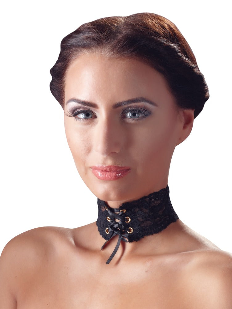 Cottelli Kropfband aus Spitze
