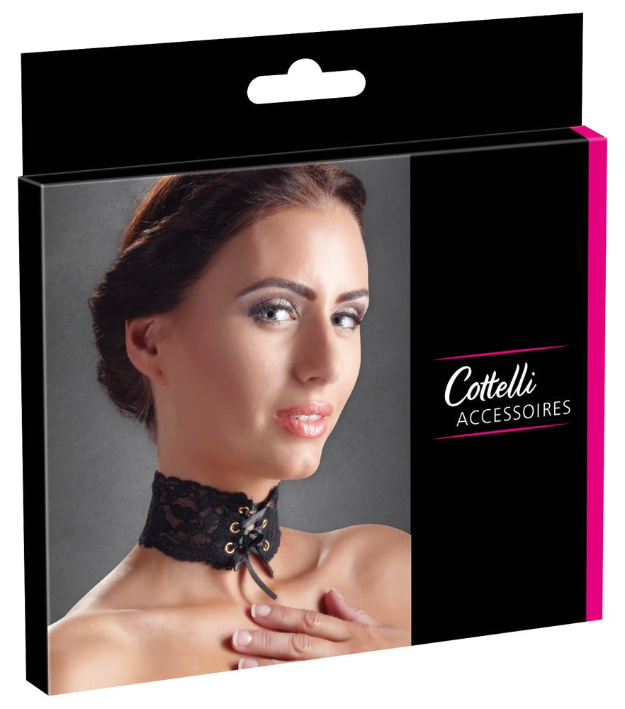 Cottelli Kropfband aus Spitze