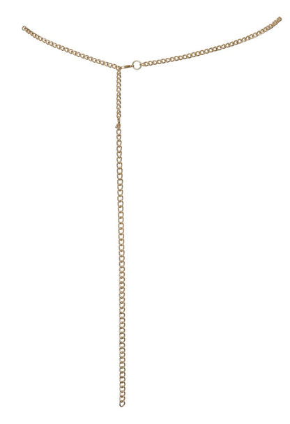Cottelli Bikinikette gold mit Strass