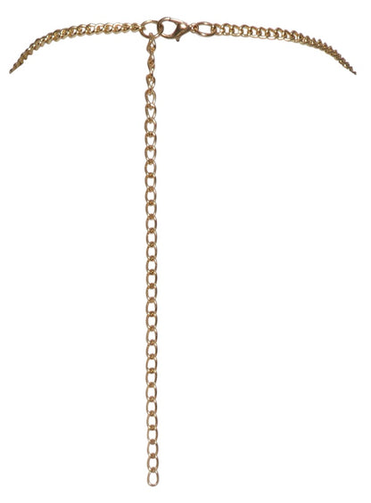Cottelli Metall-Top gold, bauchfrei