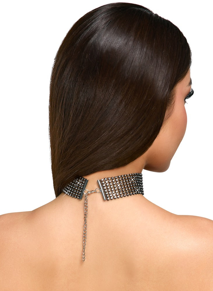 Cottelli Halsband mit Strass