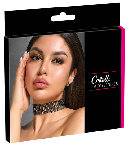 Cottelli Halsband mit Strass