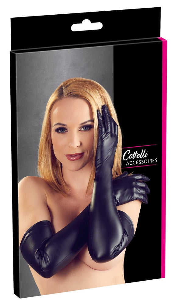 Cottelli Handschuhe im Mattlook, lang