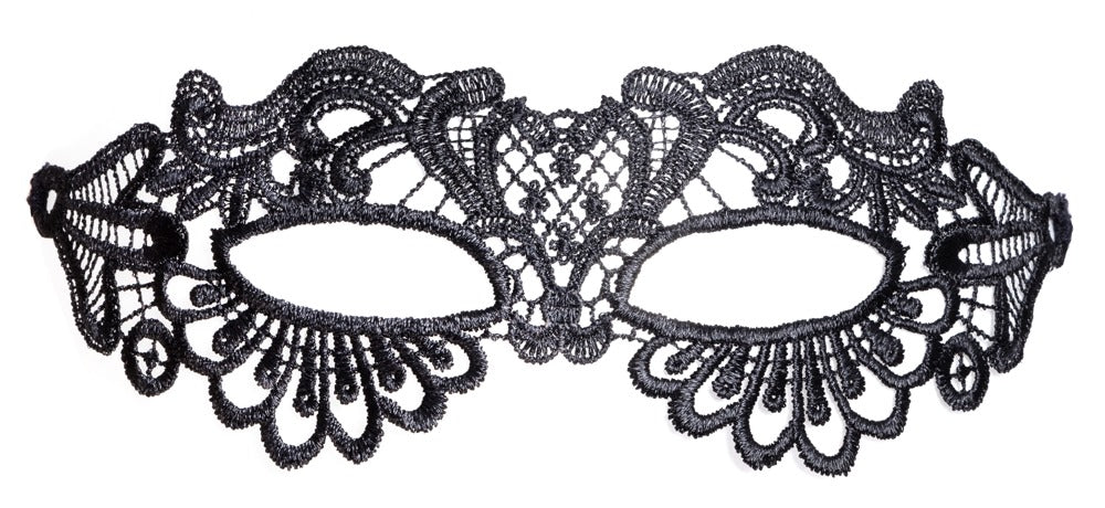 Cottelli Stickerei-Augenmaske aus Spitze