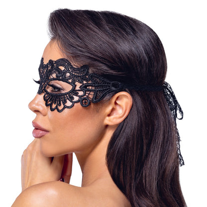 Cottelli Stickerei-Augenmaske aus Spitze