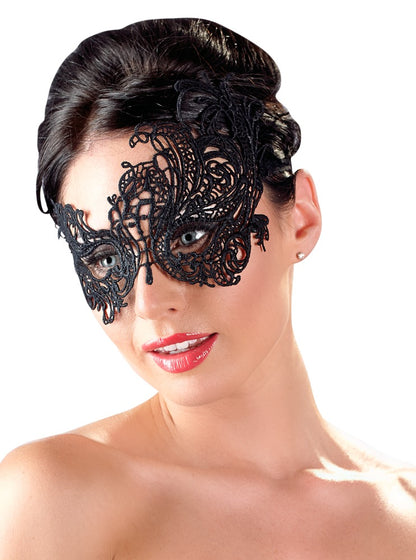 Cottelli Augenmaske aus asymmetrischer Stickerei