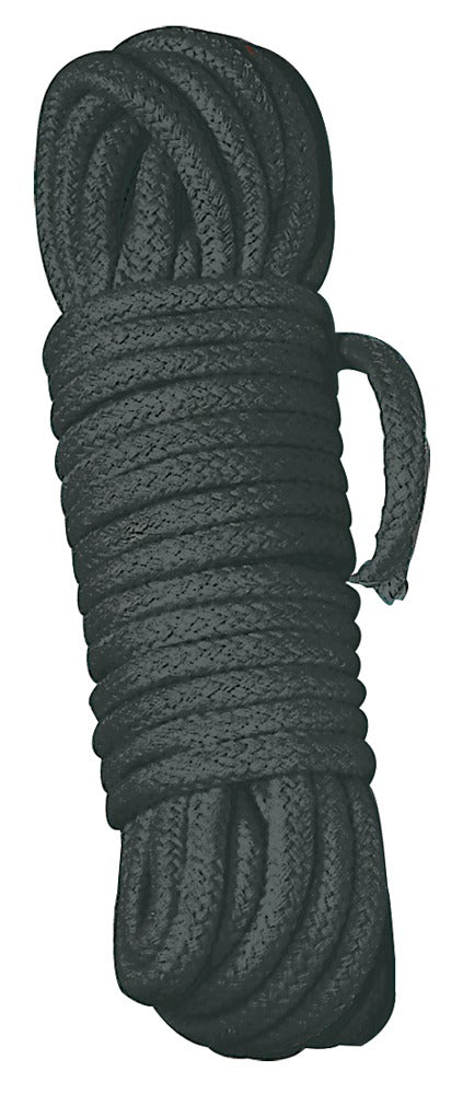 Bad Kitty Bondage-Seil aus Baumwolle 3 m, schwarz