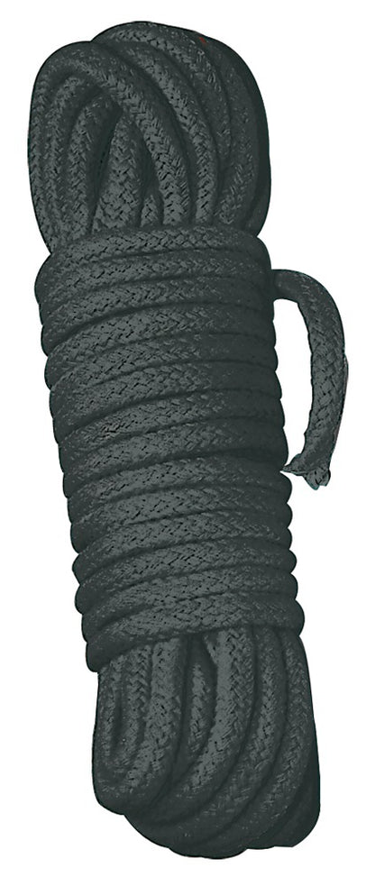 Bad Kitty Bondage-Seil aus Baumwolle 3 m, schwarz