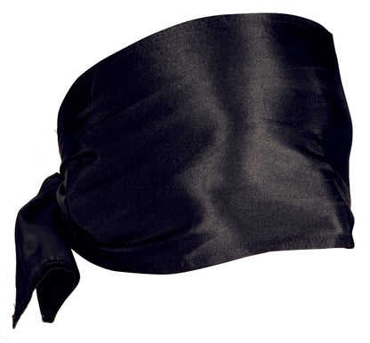 Bad Kitty Bondage-Schal aus Satin, schwarz